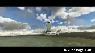 Takeoff and landing practice MSFS ICON A5