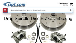 Unboxing - Empi 2” Dropped Spindle Double Drilled Disc Brake Kit