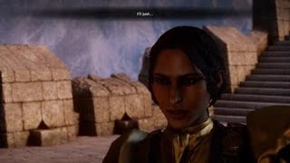 Funniest scene in dragon age history. (Iron bull, dont commit)