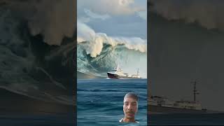 #ship #catastrophic #storm #ocean #waves #oceanwavescrashing #oceanthreats #deepsea #nature