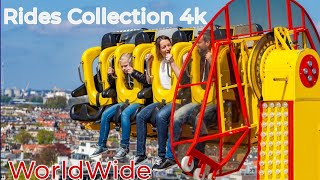 world's all type of Rides 4k video #rides #amusementparkrides #kids #adventure #fun