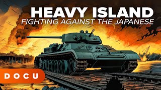 Heavy Island Fighting Against the Japanese (Archive, RARE FOOTAGE, World War 2, History, WW2)