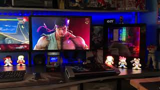 My Street Fighter Themed PC Gaming Setup December 2021