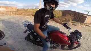 Treino de grau! Bruno MotoVlog virou no grau? Thallyson MotoVlog Xre 300