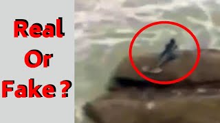 Real mermaid sighting in Israel from 1996... MERMAID OR a SEAL?!