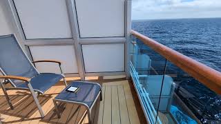 Caribbean Princess Large Balcony Sea Day C303