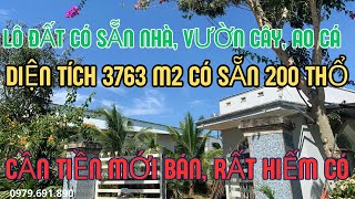 Ninh Gia, Đức Trọng Cần bán gấp lô đất sẵn nhà vườn cây ao cá, hiếm có khó tìm