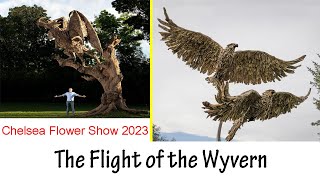 The RHS Chelsea flower show driftwood sculpture  | Chelsea flower show 2023 - Episode 2