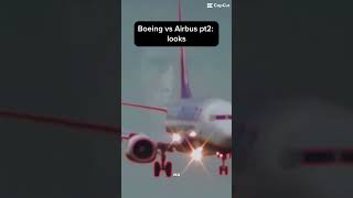 Airbus vs Boeing pt2: looks #aviation #memes #airlines #airbus #boeing