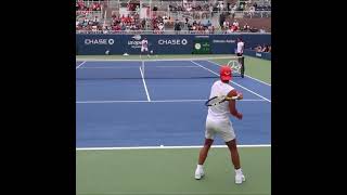 Rafael Nadal brings the Intensity on court! 🔥 - ATP Tennis Practice Court Level View