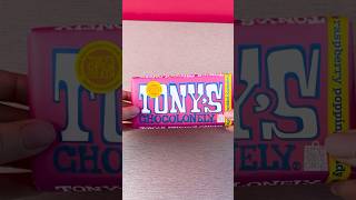 ASMR Tony’s Chocolonely #shorts #short #candy #chocolate #asmr #unboxing #candyfunhouse