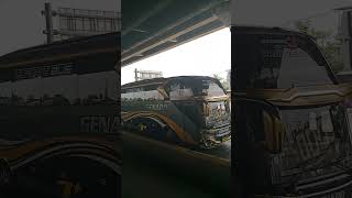 MELINTAS BUS GENARO DI DAERAH PRUMPUNG #shortvideo #shorots #busmania #buspariwisata #shorots #fyp