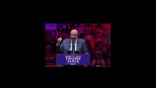 Dr Phil at a Trump rally at the Madison Square Garden