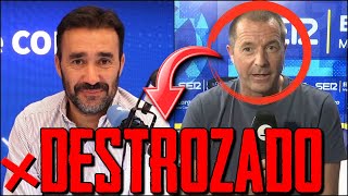 🔥🎙️ JUANMA CASTAÑO DESTROZA A MANU CARREÑO CON EL PARTIDAZO DE COPE Y EL LARGUERO SE HUNDE 🔥🎙️