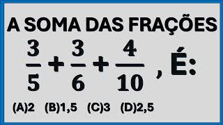 Como somar frações. Ivs Matemática Exatas.