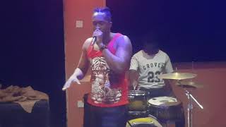 Bruno k Sings Apass' Nkwagala Hit with his Band during rehearsals