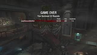 Kino Der Toten Game Over (Black Ops Zombies)