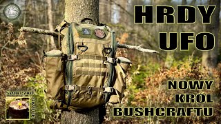 Najlepszy plecak bushcraftowy? Przedstawiam HRDY UFO Bushcraft. Test świeczek łojowych.