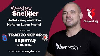 Wesley Sneijder ile " #trabzonspor - #beşiktaş  " Maç Analizi!