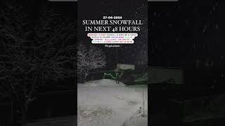 SUMMER SNOWFALL IS EXPECTED IN HIGHER REACHES OF KASHMIR DURING NEXT 48 HOURS | CALL : 8899488832