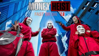 MONEY HEIST VS MONEY HEIST KOREA ll FAST OR DIE 2.0 Epic Parkour Action Pov Chase(Bella Ciao Remix)