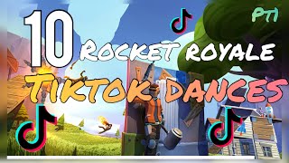 Pt1//10 Rocket Royale TikTok Dances