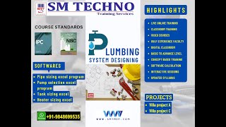 PLUMBING SYSTEM DESIGN COURSE SYLLABUS 2024