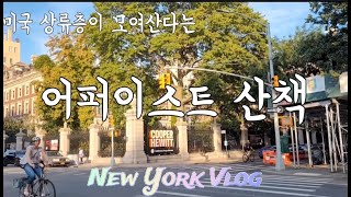 뉴욕생활 Vlog 2/3 어퍼이스트 산책 Ft. 박물관, 센팍, 카페