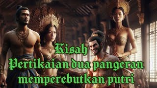 PERTIKAIAN DUA KESARIA MEMPERBUTKAN HASIL JARAHAN PUTRI CANTIK#ceritarakyatnusantara #ceritarakyat