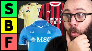 Tearless fa la Tier List delle Maglie della Serie A 2024/2025