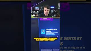 CE PARAMETRE SECRET EST TROP FORT 😱 | #fortnite Stizo #shorts