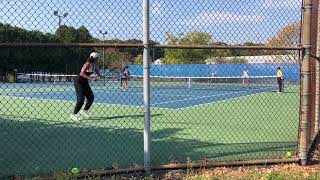 NJ Girls Tennis state doubles tournament semifinals 2024