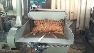 Factory Waste Wood Powder Grinding Wood Saw Dust Machine Sawdust Log Making Machine