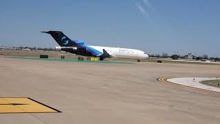 Taxiing Behind the Zero-G Boeing 727 at AUS Austin Bergstrom Airport