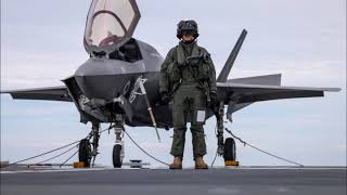 First landing of F 35B Lightning II on HMS Prince of Wales R09 Royal Navy of the United Kingdom