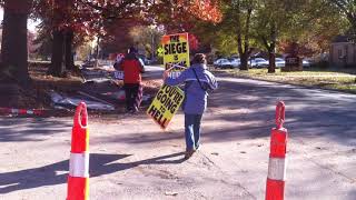 Westboro Baptist Church protests Gage Park Baptist in Topeka, KS