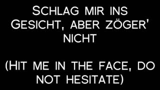 Oomph! - Das Ist Freiheit Lyrics with English Translation