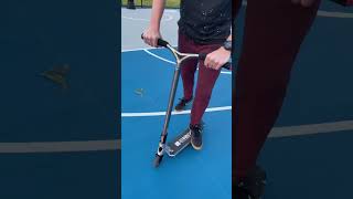 How to tail whip, comment what you want to see next #ride #scooter #viral #shorts