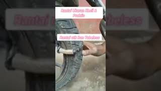 Rantai Ban Motor utk Ban TubeLess buat Maen di Tanah Becek