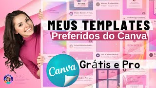 Meus 10 Templates Preferidos do Canva | Palavras-Chave para encontrar Milhares de Templates do Canva