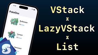 Performance between LazyVStack, VStack and List #SwiftUI