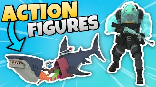 *NEW* FORTNITE ACTION FIGURES!! (Leaked)