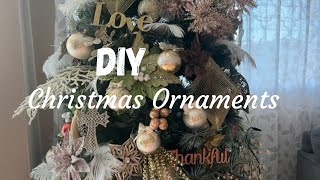 Easy DIY Christmas Ornaments