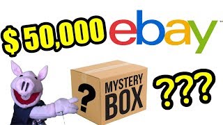 UNBOXING $50,000 EBAY MYSTERY BOX ! | Sam The Ham