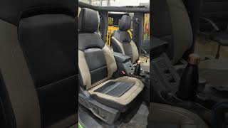 seats are cleaned and coated #automobile #bronco #wildtrak #chemicalguys #petersencontracting