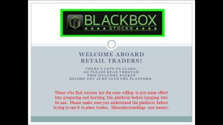 Blackbox Stocks Flow Class