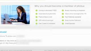 PtcBux Registration - Sign Up
