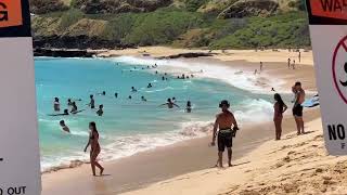 SANDY BEACH OAHU HAWAII USA. March 6, 2022