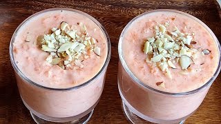 Tasty Carrot Deesert Recipe | Carrot Phirni | Carrot Rice Pudding | Quick & Healthy Carrot Sweet