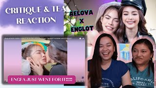 THE ICONIC ENGLOT KISS @ AELOVA LIVE | Critique & Tea REACTION [EngSub] #englot